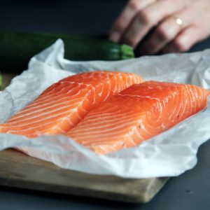 Cooked Norwegian Salmon